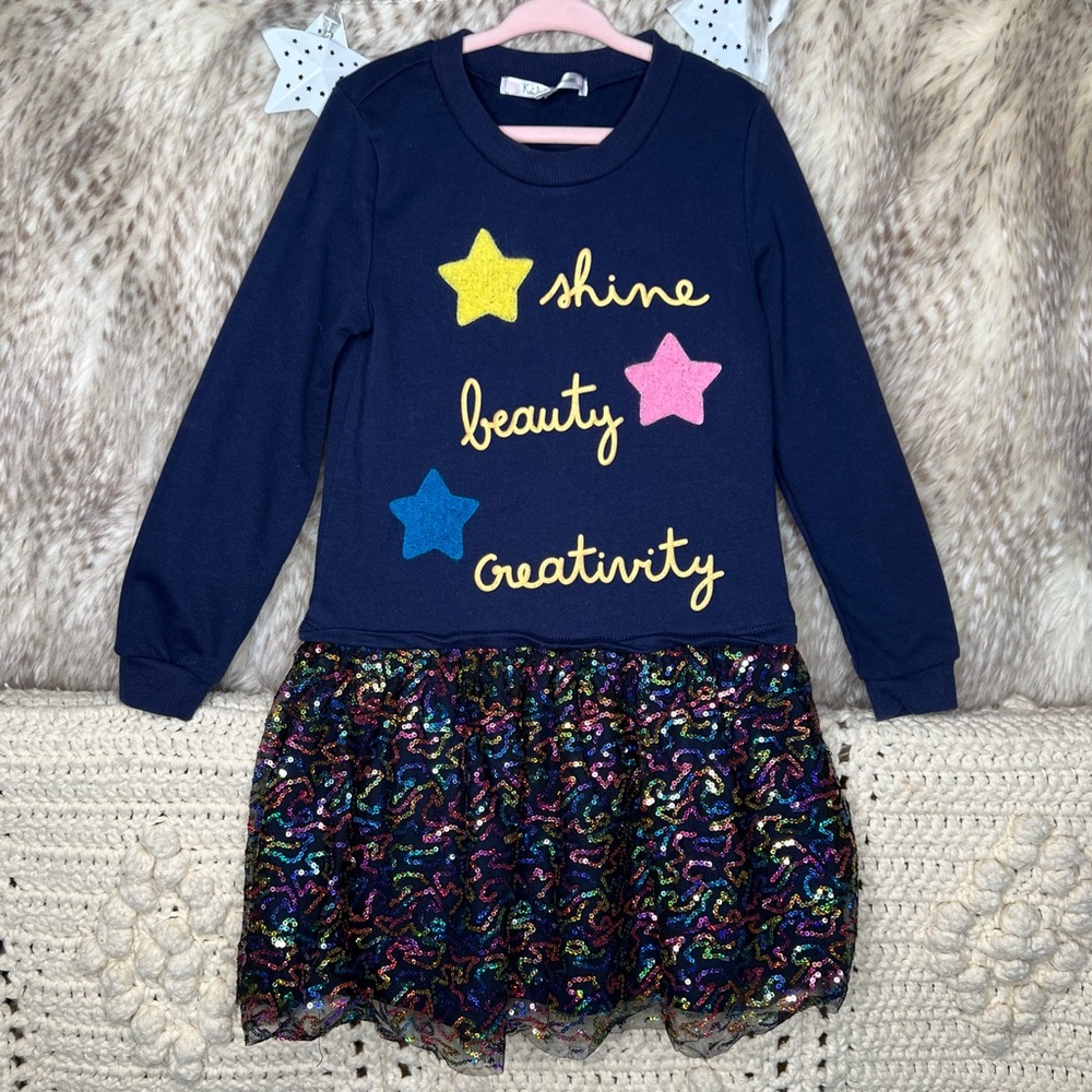 Biscotti Kate Mack Shine Beauty Creativity Sequin Dress
